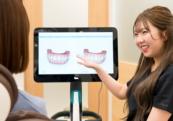 口腔内スキャン（型取り）