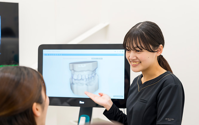歯型採取は1回だけ